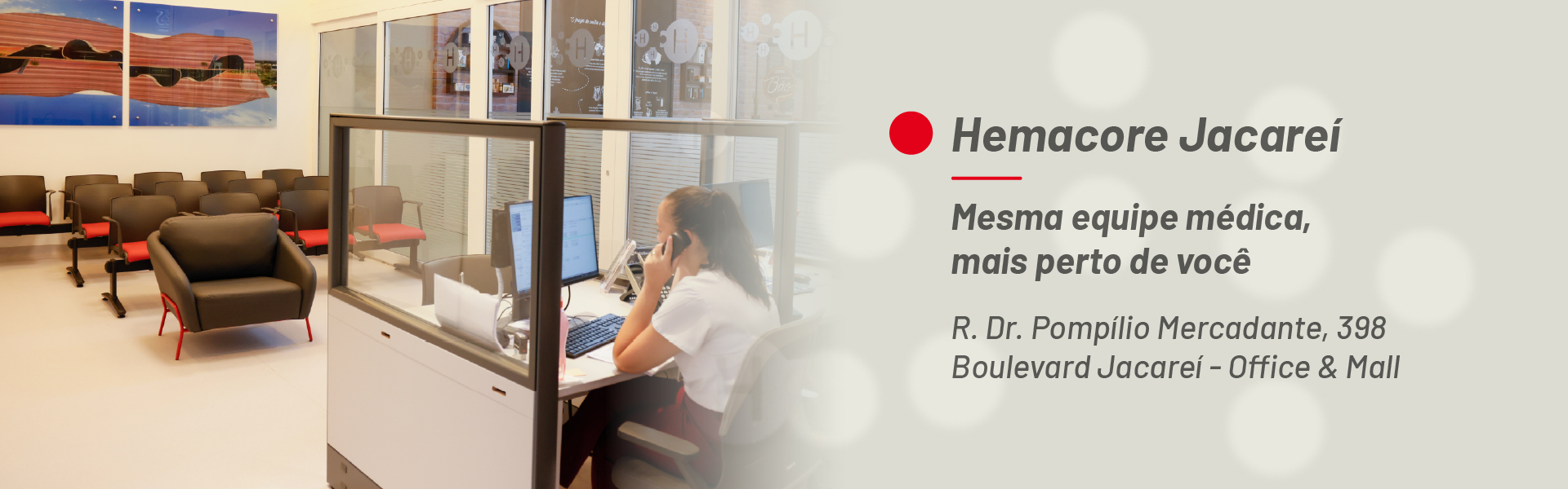 banner hemacore jacare� 