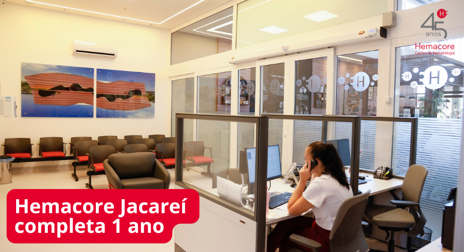 Hemacore Jacare� completa 1 ano de atendimento hematol�gico na regi�o