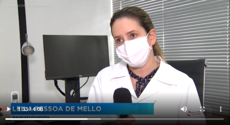 TV Record Vale: Dra. Leila d entrevista sobre trombose 