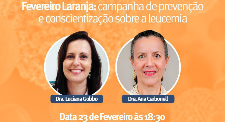 Dra. Ana Carbonell participa de live sobre Leucemia 