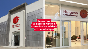 Hemacore completa 46 anos de hist�ria, experi�ncia e cuidado em Hematologia